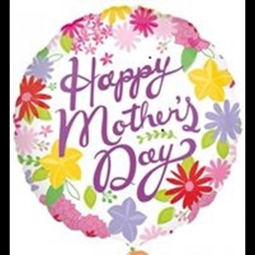 Buy And Send Happy Mothers Day 18 inch Foil Balloon
